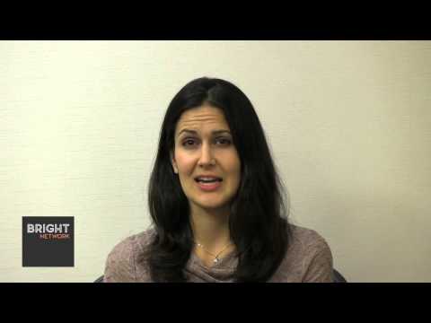 Sarah Nickle, Credit Suisse... chats with Bright Network