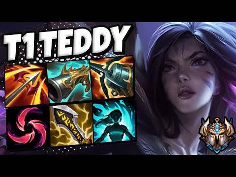 T1 Teddy Kaisa ADC vs Jhin - Lol Korea Challenger Patch 11.19 ✅
