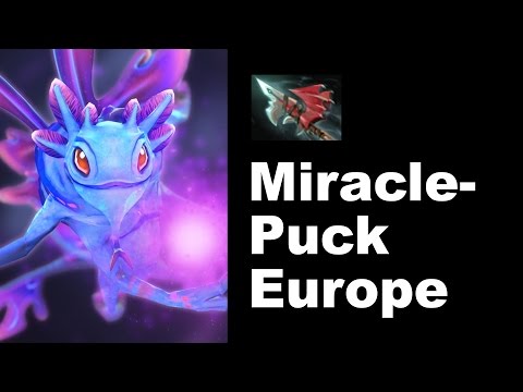 Miracle- Hurricane Pike Skills Puck Dota 2