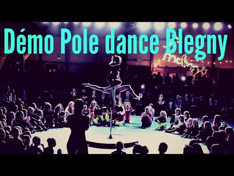 Démo pole dance Blegny PoleSensation