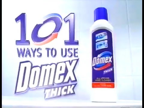Domex Home Cleaner "101 Ways: TV Stand" 15s - Philippines, 2002