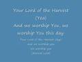 Fred Hammond: Your my daily bread/ Your Lord of the Harvest - Harris Family Fred Hammond: Your my daily bread/ Your Lord of the Harvest