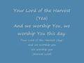 Fred Hammond: Your my daily bread/ Your Lord of the Harvest