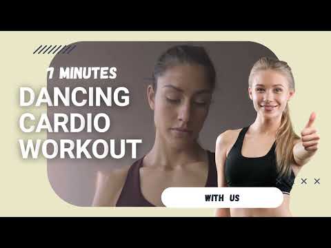 FUN 7 MIN CARDIO DANCE FITNESS CHALLENGE - No Equipment | Dance cardio