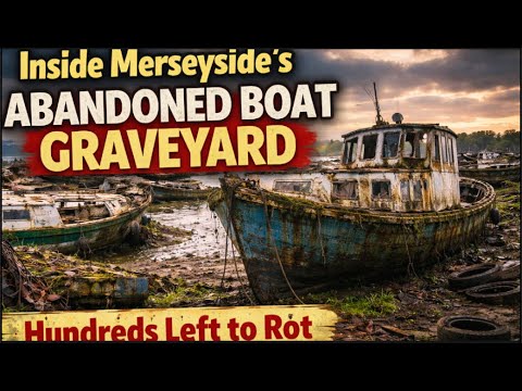Inside Merseyside’s Abandoned Boat Graveyard – Hundreds Left to Rot