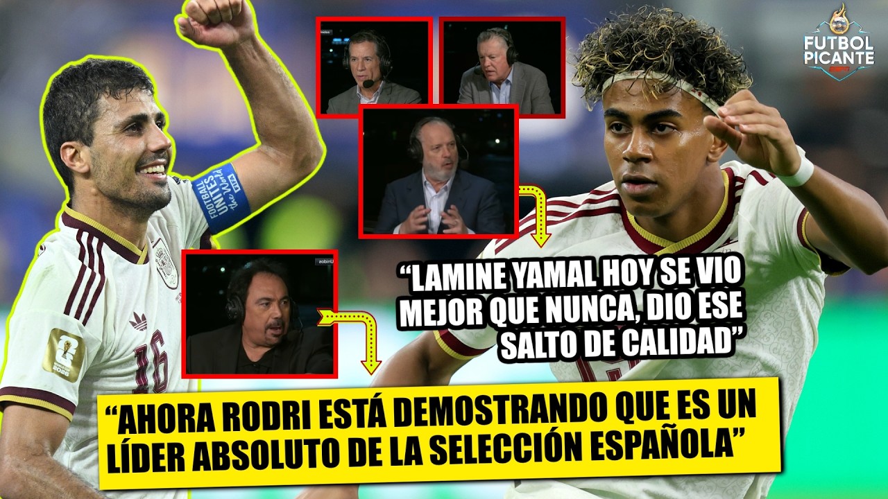 LAMINE dio salto de calidad vs FRANCIA. RODRI, LÍDER ABSOLUTO de SELECCIÓN ESPAÑOLA | Futbol Picante