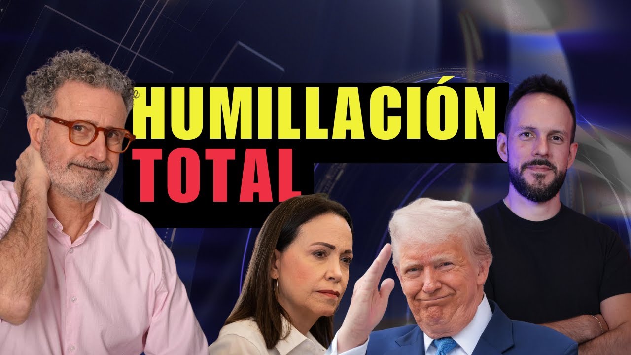 María Corina se humilla ante Trump y no recibe nada. Geopolitica Esteban Carrillo