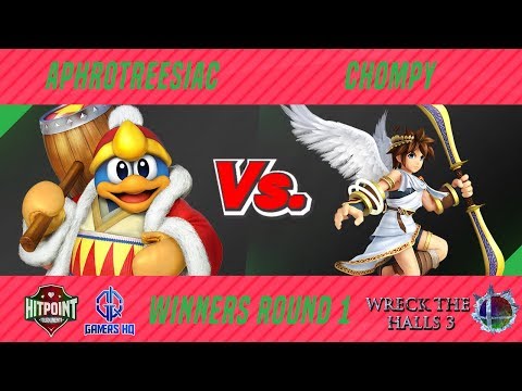 Wreck the Halls 3 W1 - AphroTreeSiac (King DeDeDe) vs Chompy (Pit)
