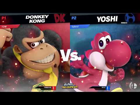 Smashfest #52: Thomas446 (Donkey Kong) vs. WGL | Riflip (Yoshi) - WS