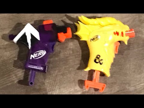 Nerf Minecraft Ender Dragon and Nerf Dungeons and Dragons Palarandusk