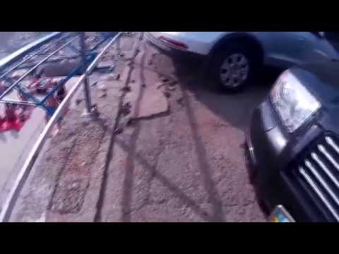 Ялта / Массандровский пляж. / Шторм 22.08.2015