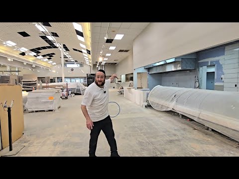 Behind the Scenes @the New Moisha's Discount as Yoily's Floor Creations Explains The Flooring Choice
