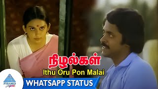 Ithu Oru Pon Malai Whatsapp Status Video | Nizhalgal Movie Songs | Rajasekaran | Raadhu |Ilaiyaraaja