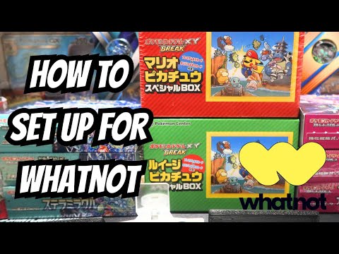 HOW TO SET UP A POKEMON CARD WHATNOT STREAM! | POKEMON CARD SELLING TIPS