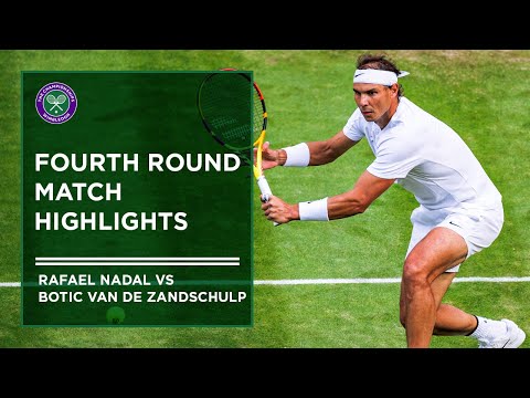Rafael Nadal vs Botic Van De Zandschulp | Match Highlights | Wimbledon 2022