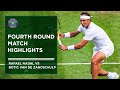 Rafael Nadal vs Botic Van De Zandschulp | Match Highlights | Wimbledon 2022