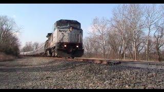 preview picture of video 'Railfanning on the first day of Hunting Season 2012'