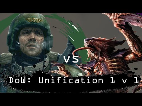 Dawn of War Unification 1 v 1 Tyranids (Necrotechnica) vs Imperial Guard (HUNtington)