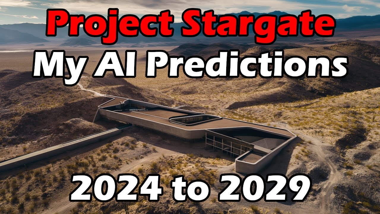 My predictions for the next 5 years of AI - NVIDIA, OpenAI, ASI, Project Stargate - 2024 to 2029