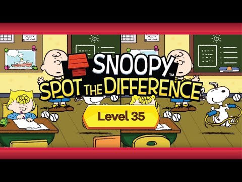 Snoopy Spot the Difference | Episode 2 | Level 35 | Normal