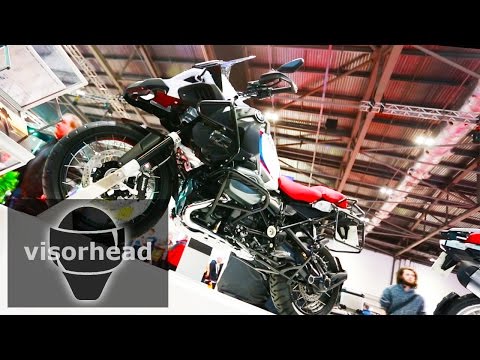 BMW Adventure 2016 range Iconic 100 Limited Edition introduction at MCN Motorcycle show London