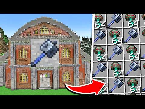 I Built a MACE FARM in Minecraft Hardcore