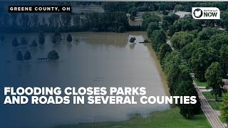 Flooding closes parks, roads as Little Miami River overtops banks in Greene County