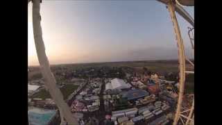 preview picture of video 'Riesenrad fahrt Blasheimer Markt Sep. 2014'