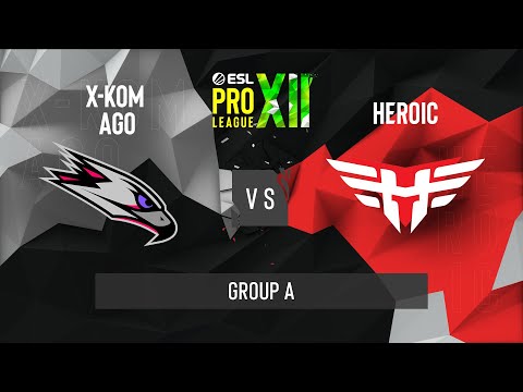 CS:GO - Heroic vs. x-kom AGO [Nuke] Map 2 - ESL Pro League Season 12 - Group A - EU