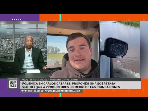 Polémica en Carlos Casares: Proponen sobretasa vial del 30% a productores en medio de inundaciones