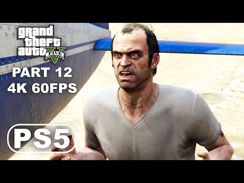 GRAND THEFT AUTO 5 PS5 Gameplay Walkthrough Part 12 - GTA 5 PS5 Ultra Graphics 4K 60FPS