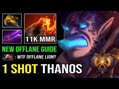 NEW 11K MMR OFFLANE LION GUIDE | WTF Sneaky Shadow Blade 1 Shot Ultimate Dota 2