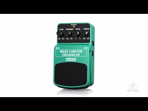 Обзор педали эффектов Behringer BLE400 Bass Limiter Enhancer