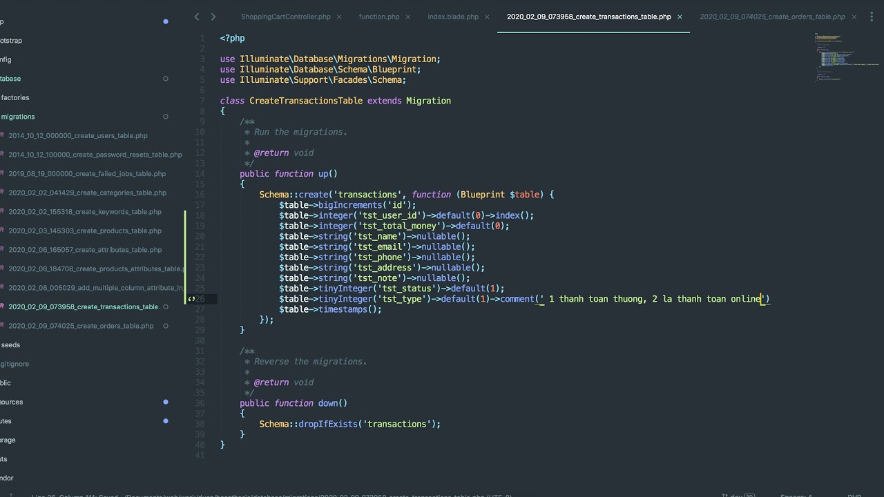 [Seri] - Website đồng hồ - Tạo csdl đơn hàng và chi tiết đơn hàng