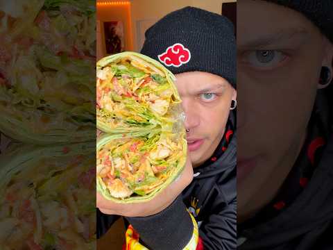 How to Make a Ghost Pepper Chicken Salad Wrap
