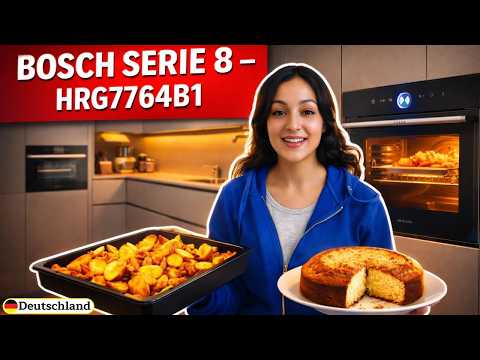 Bosch Serie 8 HRG7764B1 Backofen: Air Fry, Dampf & Pyrolyse – Lohnt es sich? (Test)