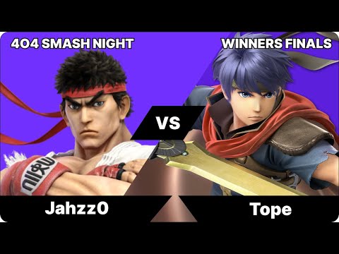 4o4 Smash Night -  Jahzz0(Ryu) vs Tope(Ike)