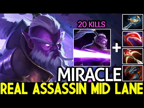 MIRACLE [Void Spirit] Real Assassin Mid Lane Full Physical Build Dota 2