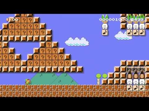 ♪ The Legend of Zelda Main Theme by THOMAS - Super Mario Maker - No Commentary 1AD