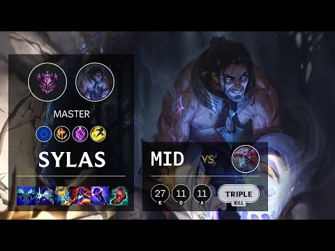 Sylas Mid vs Cho'Gath - EUW Master Patch 11.24b