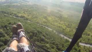 preview picture of video 'Paragliding - My first Solo Flight In HD'
