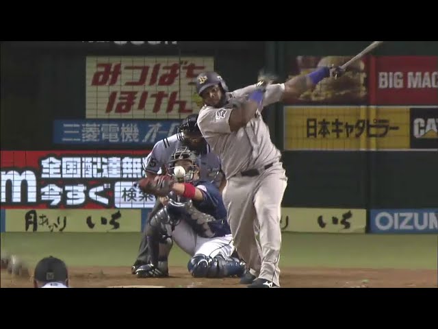【8回表】オリックス・ペーニャ  代わったばかりのライオンズ・岡本篤から勝ち越しタイムリーヒット!! 2014/8/12 L-Bs