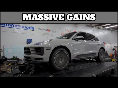 Porsche Macan Stage 1 Dyno / How much Power did it make?