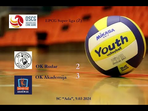 ŽOK Rudar - ŽOK Akademija   2 : 3   PRVI SET