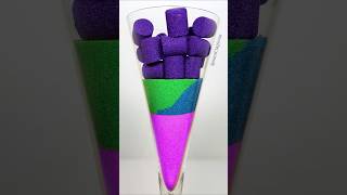 Very Satisfying and Relaxing, Kinetic Sand ASMR, Drop and squish