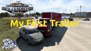 American Truck Simulator -  Ep12: My First Trailer