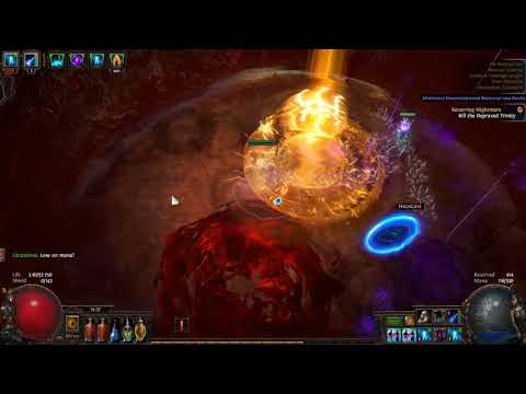 PoE - Shrapnel Shot Trapper