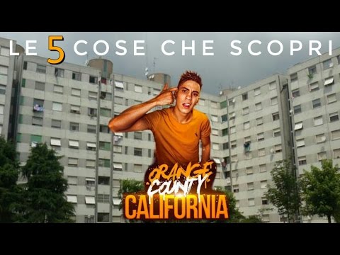 5 COSE CHE SCOPRI DA ORANGE COUNTY CALIFORNIA