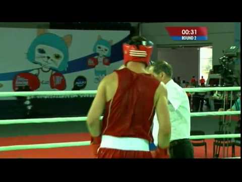 Semi-Final - Session 2 - Men's Light Heavy (81kg) 1 - AIBA European Confederations Championships