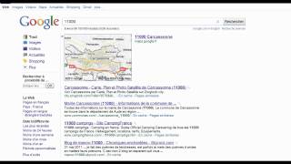 Recherche Google en 15 secondes : Code postal